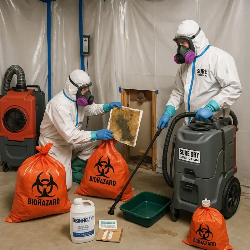 Contaminated Water Handling Protocols process in South Taft, CA