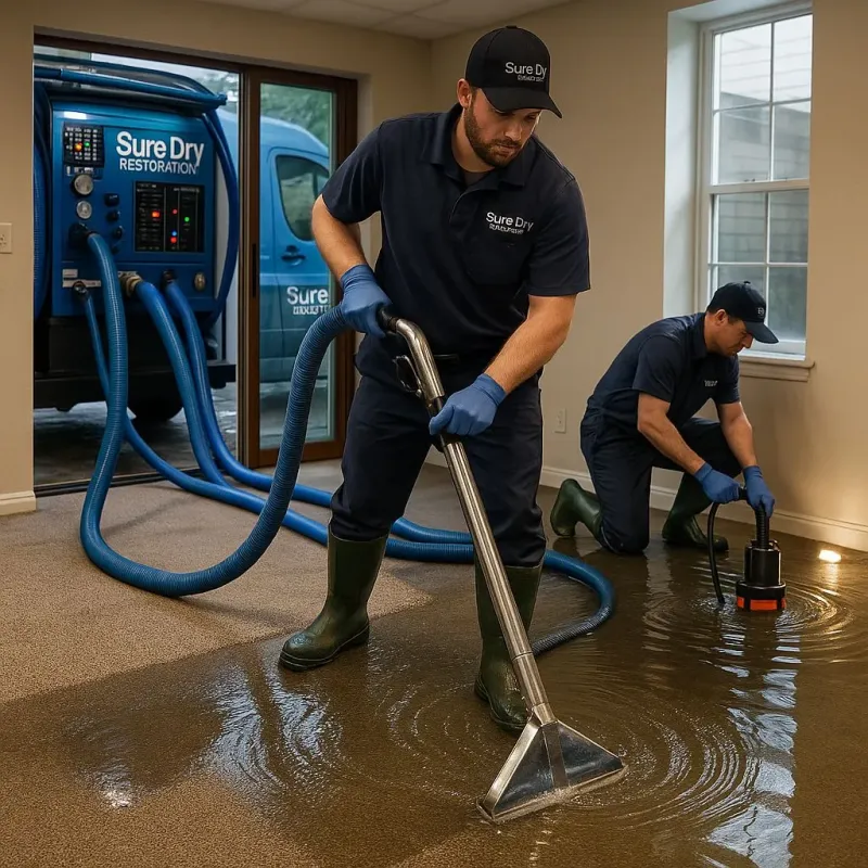 Water Extraction and Removal process in South Taft, CA